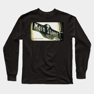 Main Street, Los Angeles California by Mistah Wilson Long Sleeve T-Shirt